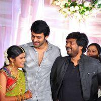 Prabhas - Puri Jagannadh daughter pavithra saree ceremony - Pictures